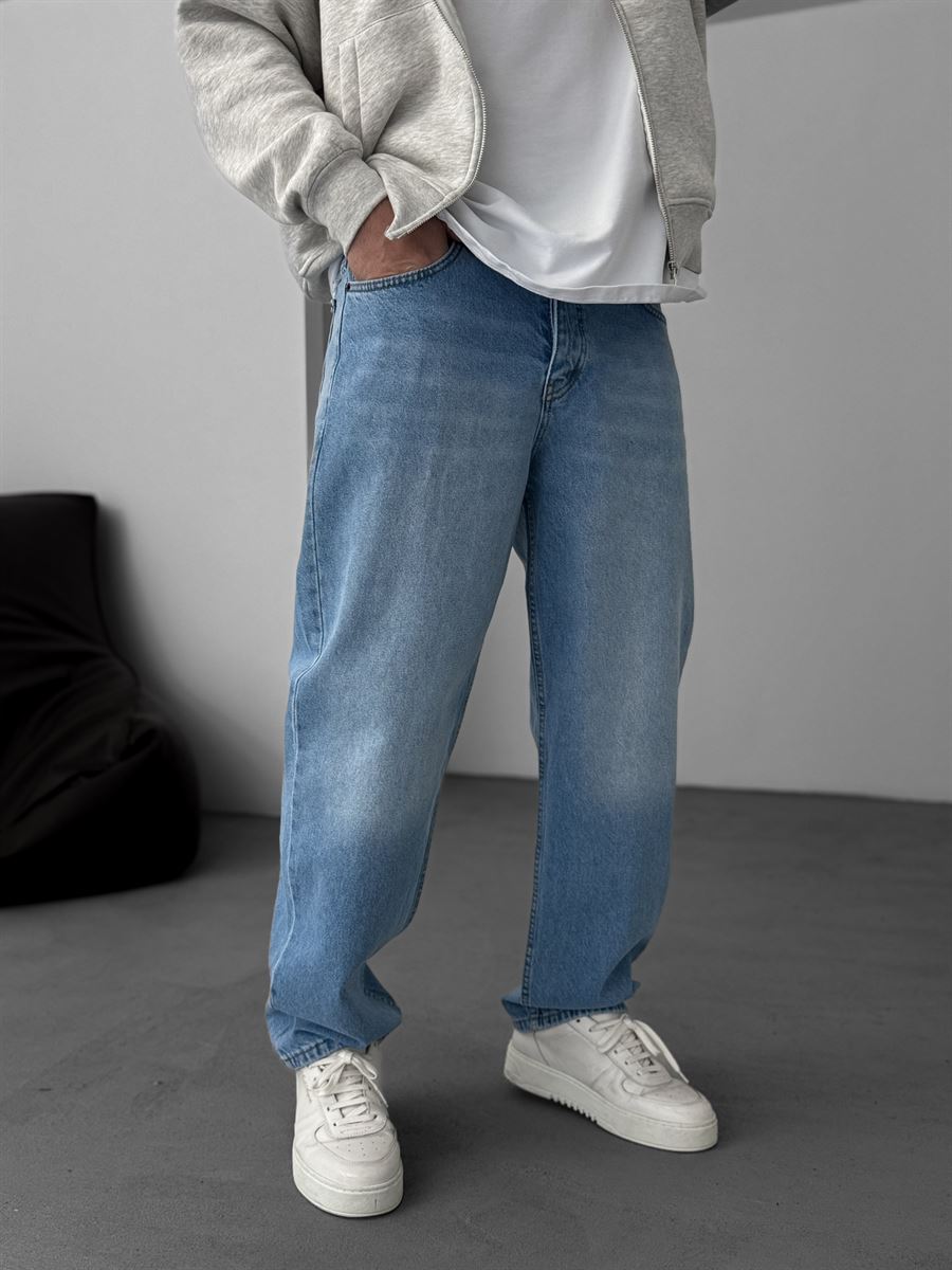 Washed Baggy Jean