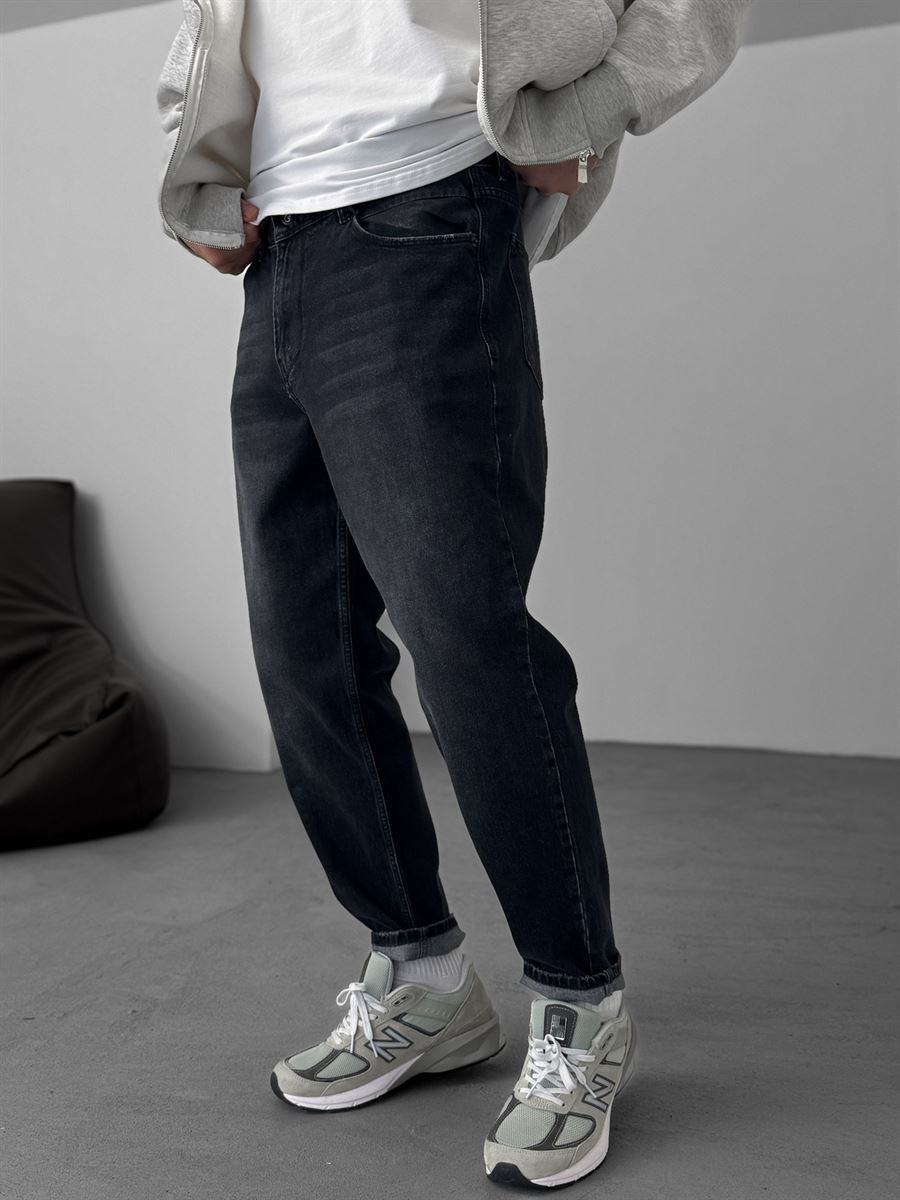 Effected Washed Boyfriend Jean