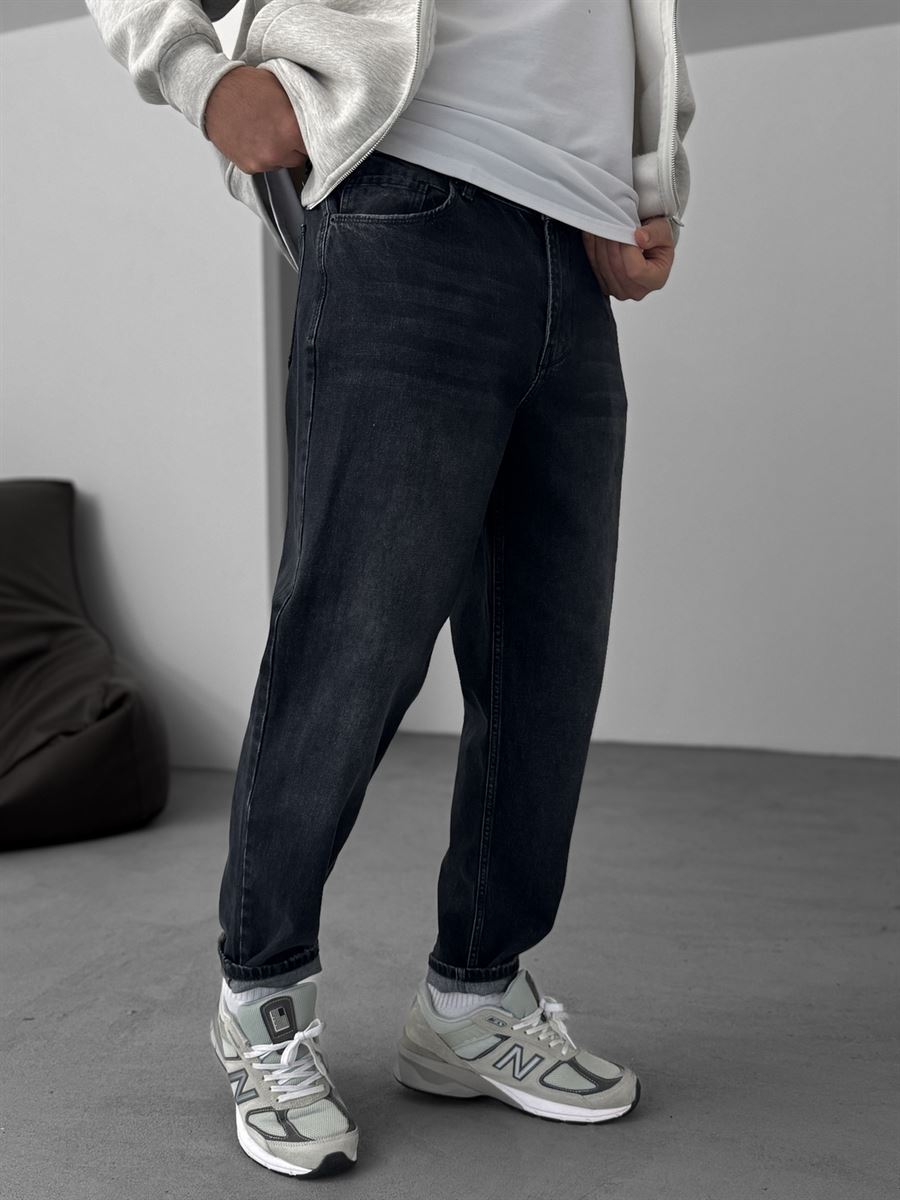 Effected Washed Boyfriend Jean