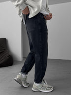 Effected Washed Boyfriend Jean