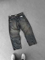 Baggy Pants with Stitching Details