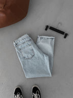 Baggy Pants with Patch Details