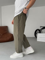 Loose Fit Linen Pants