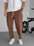 Loose Fit Linen Pants