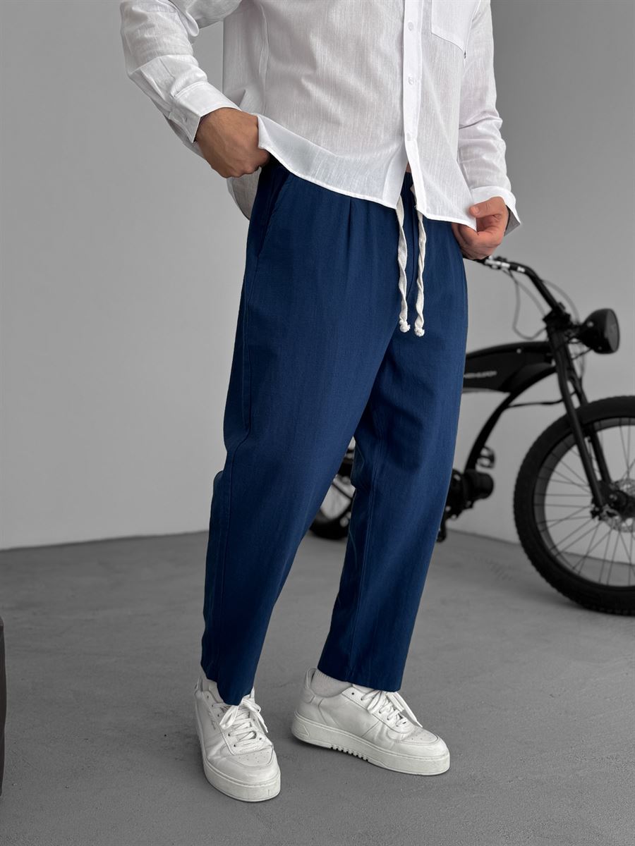 Loose Fit Linen Pants