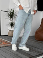 Washed Baggy Jean