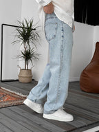 Washed Baggy Jean