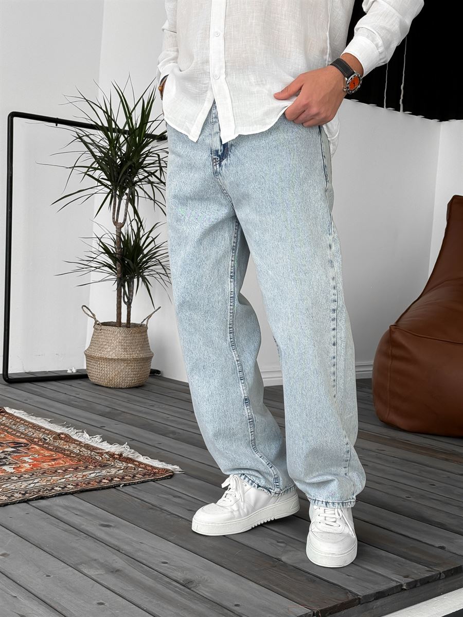 Washed Baggy Jean