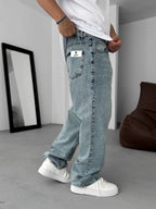 Stonewashed Baggy Jean
