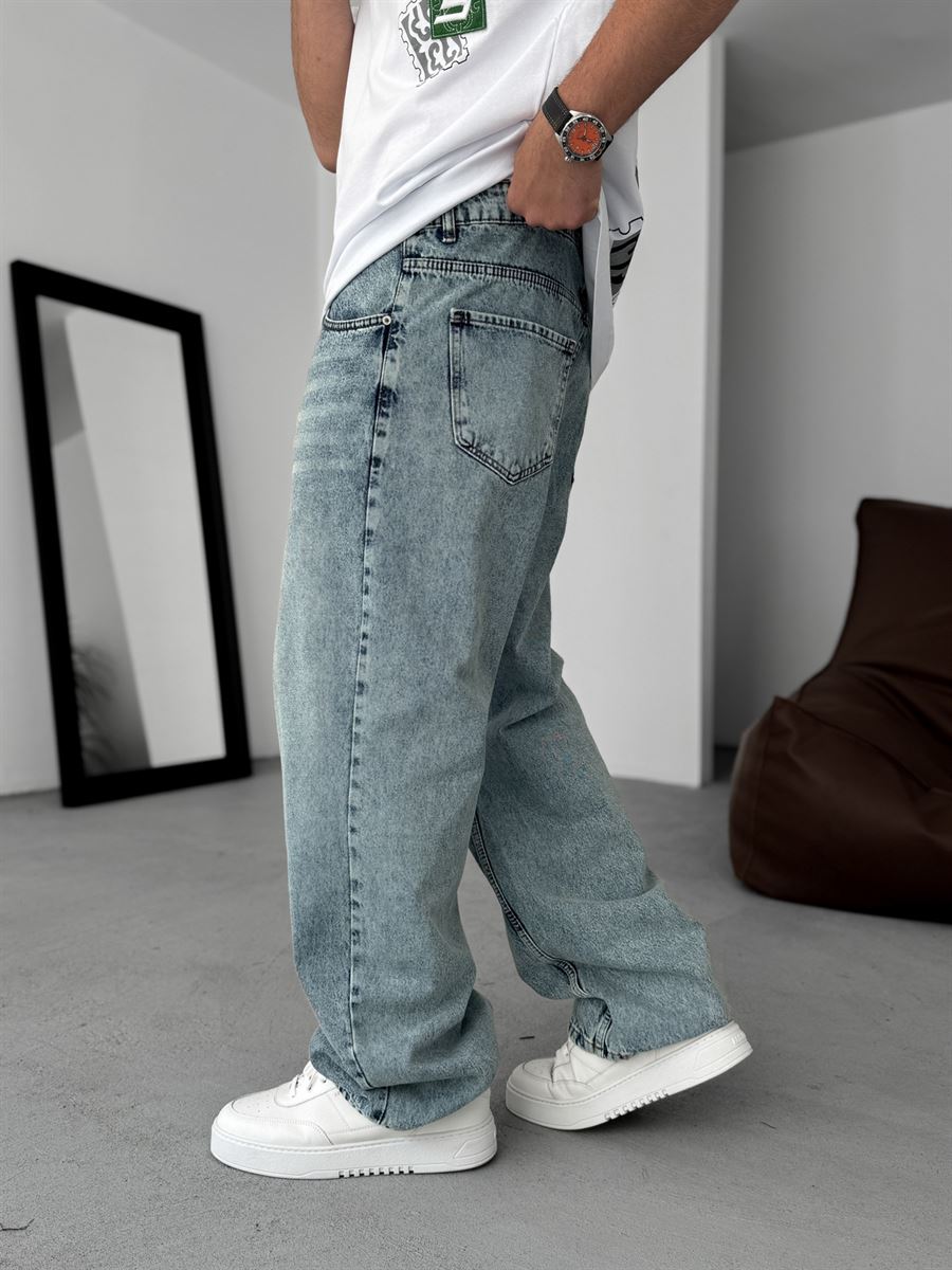 Stonewashed Baggy Jean