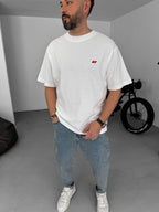 C-Embroidered Oversize T-Shirt