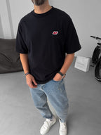 C-Embroidered Oversize T-Shirt