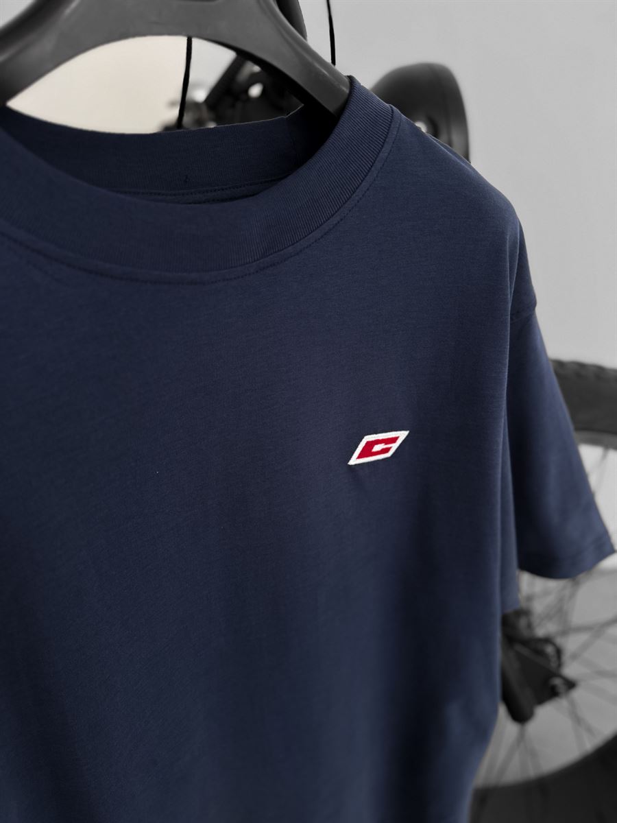 C-Embroidered Oversize T-Shirt