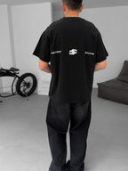 Shiny Chain Printed Oversize T-Shirt