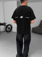 Shiny Chain Printed Oversize T-Shirt