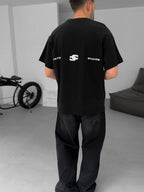 Shiny Chain Printed Oversize T-Shirt