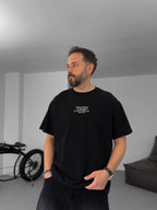Text Embroidered Oversize T-Shirt