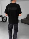 Label Embossed Oversize T-Shirt