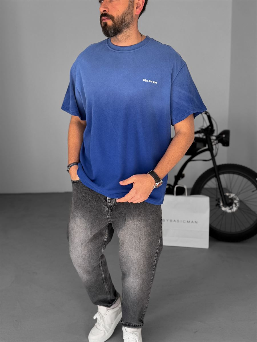 Who Are You Washed Oversize T-Shirt