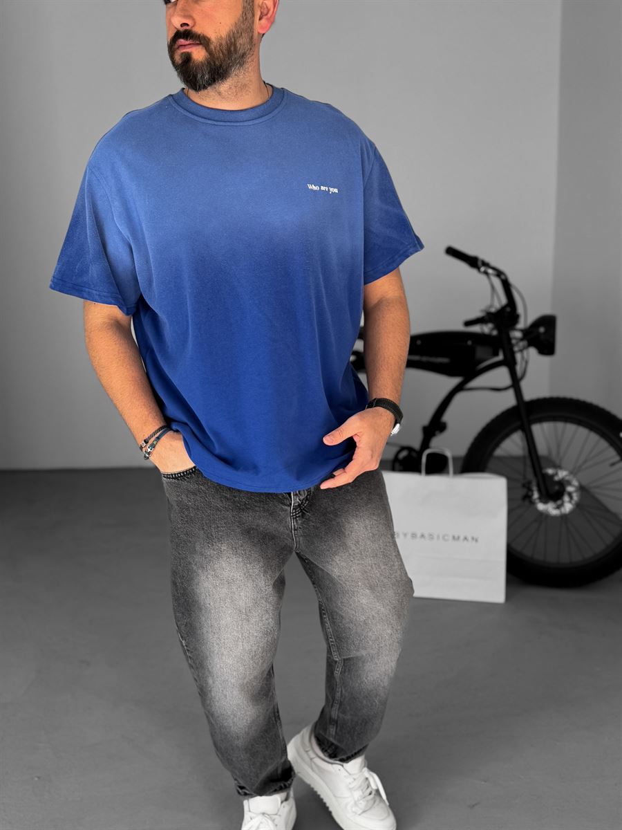 Who Are You Washed Oversize T-Shirt