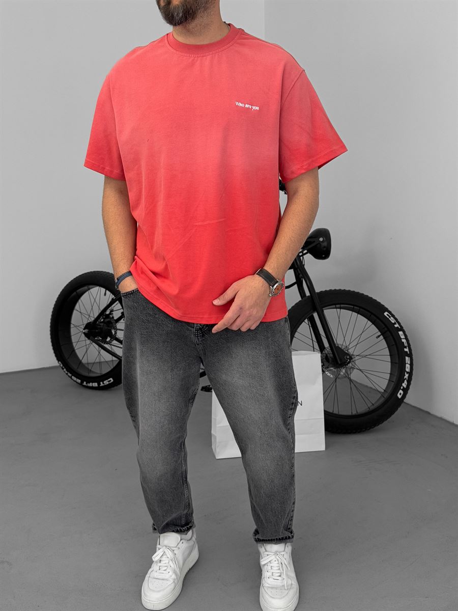 Who Are You Washed Oversize T-Shirt