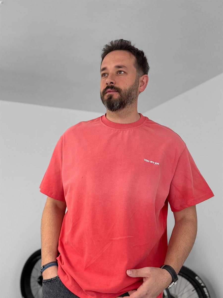 Who Are You Washed Oversize T-Shirt