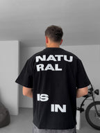 Addicted Printed Oversize T-Shirt