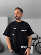 Addicted Printed Oversize T-Shirt