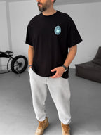 Palm Stamp Oversize T-Shirt