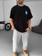 Palm Stamp Oversize T-Shirt