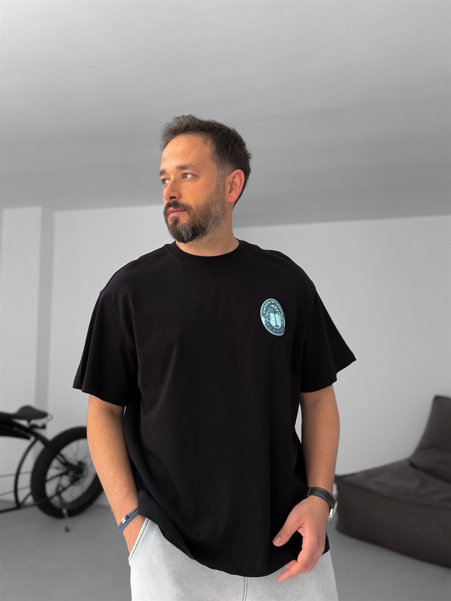 Palm Stamp Oversize T-Shirt