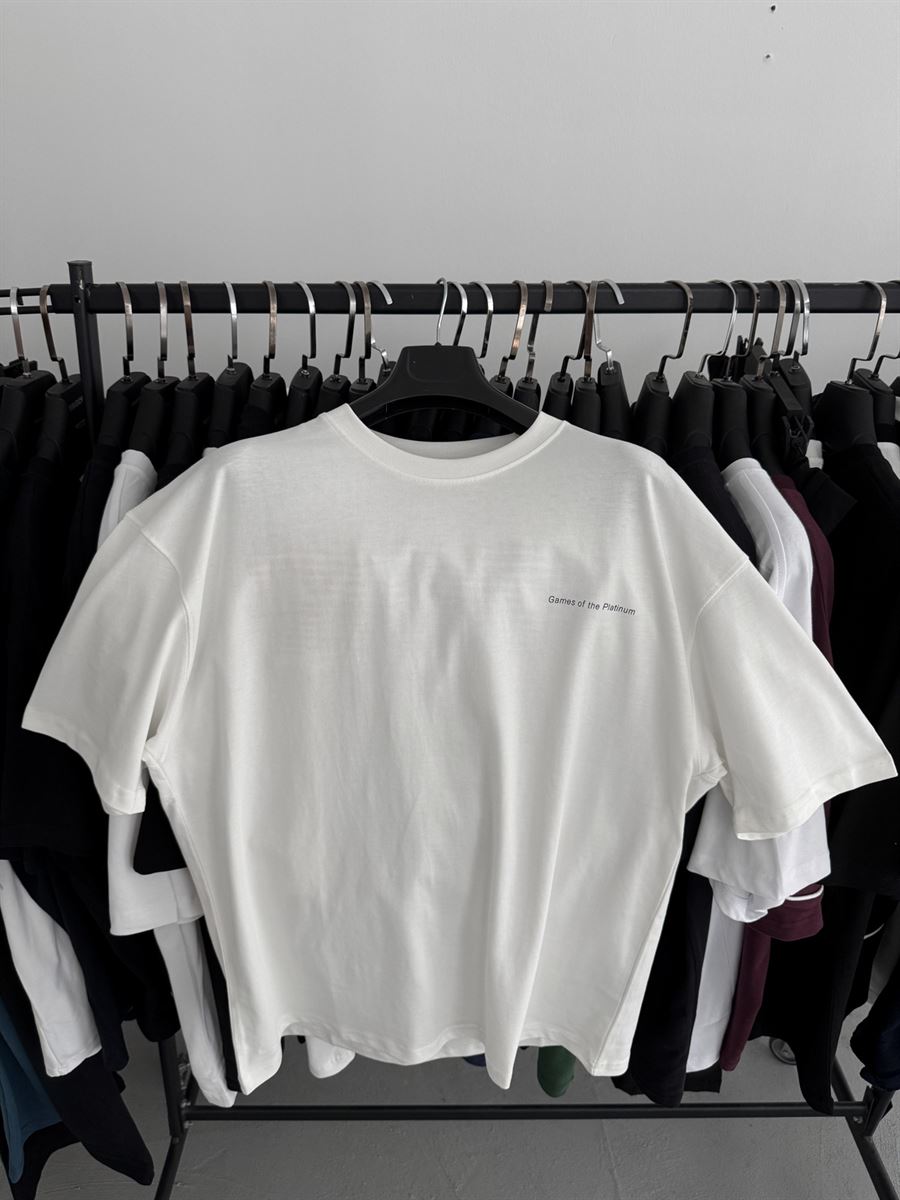 444 Printed Oversize T-Shirt