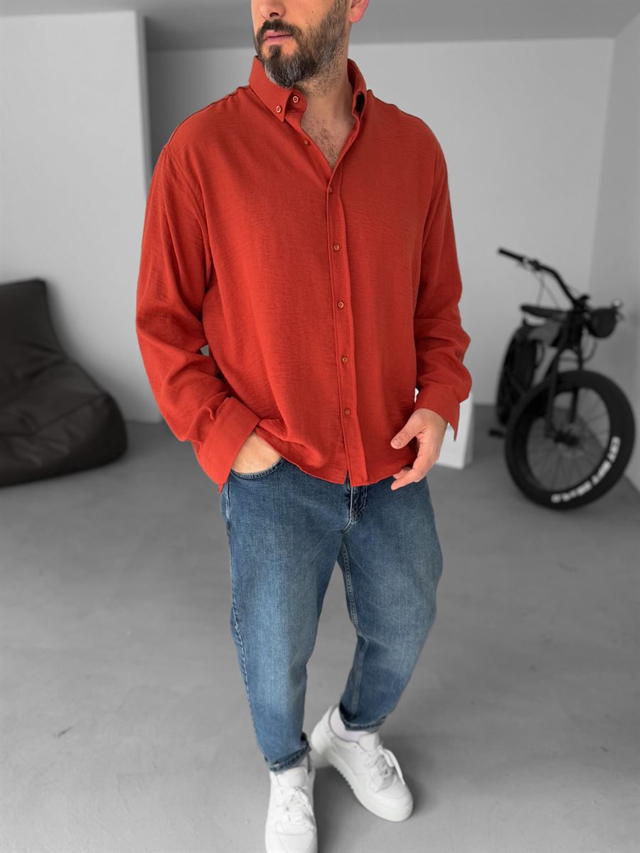 Crinkle Fabric Shirt