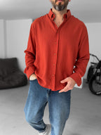 Crinkle Fabric Shirt