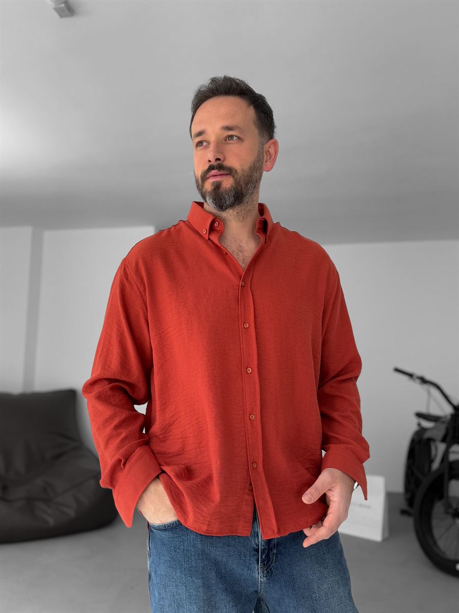 Crinkle Fabric Shirt