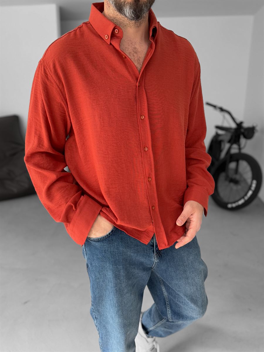 Crinkle Fabric Shirt