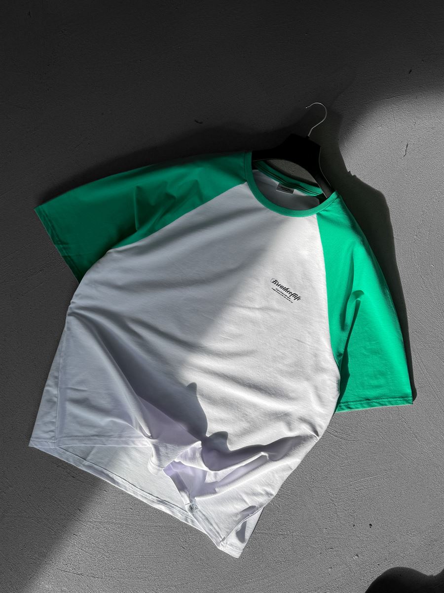 Breathe Patchwork Oversize T-Shirt