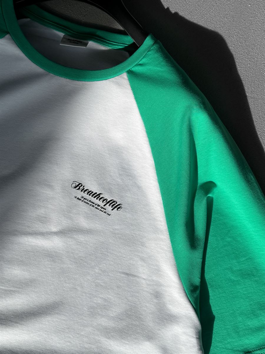 Breathe Patchwork Oversize T-Shirt