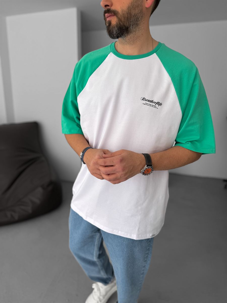 Breathe Patchwork Oversize T-Shirt