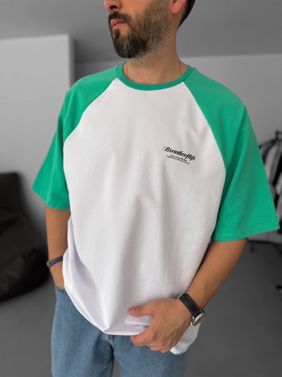 Breathe Patchwork Oversize T-Shirt