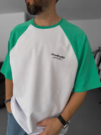 Breathe Patchwork Oversize T-Shirt