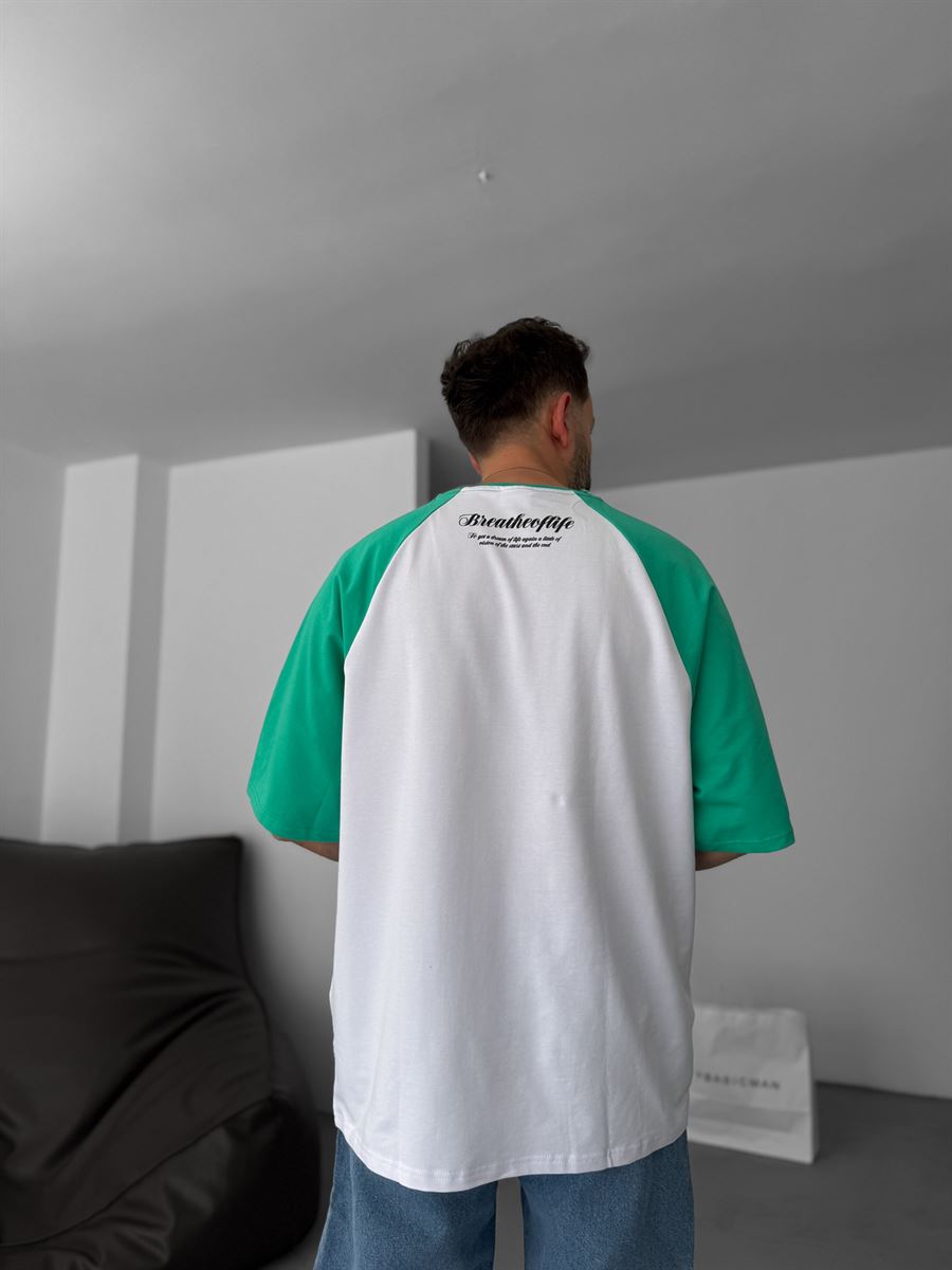 Breathe Patchwork Oversize T-Shirt