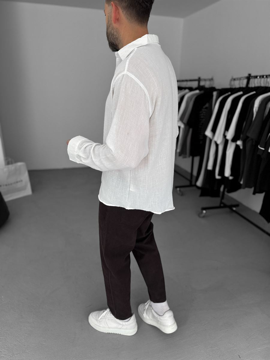 Crinkle Fabric Shirt