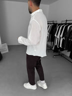 Crinkle Fabric Shirt