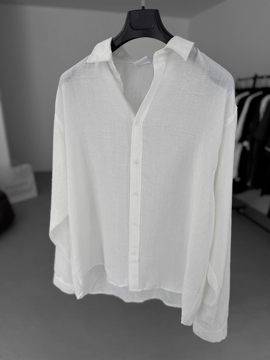 Crinkle Fabric Shirt