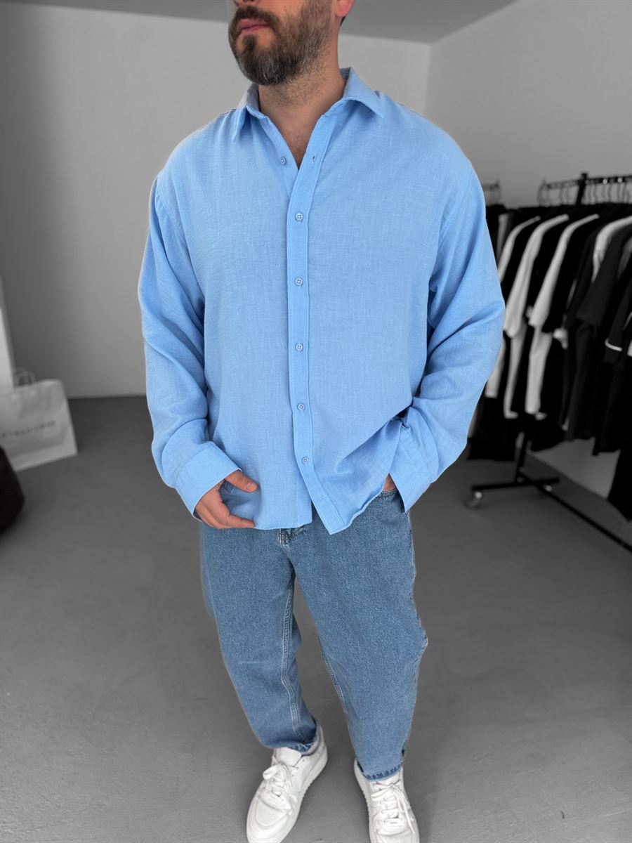 Crinkle Fabric Shirt