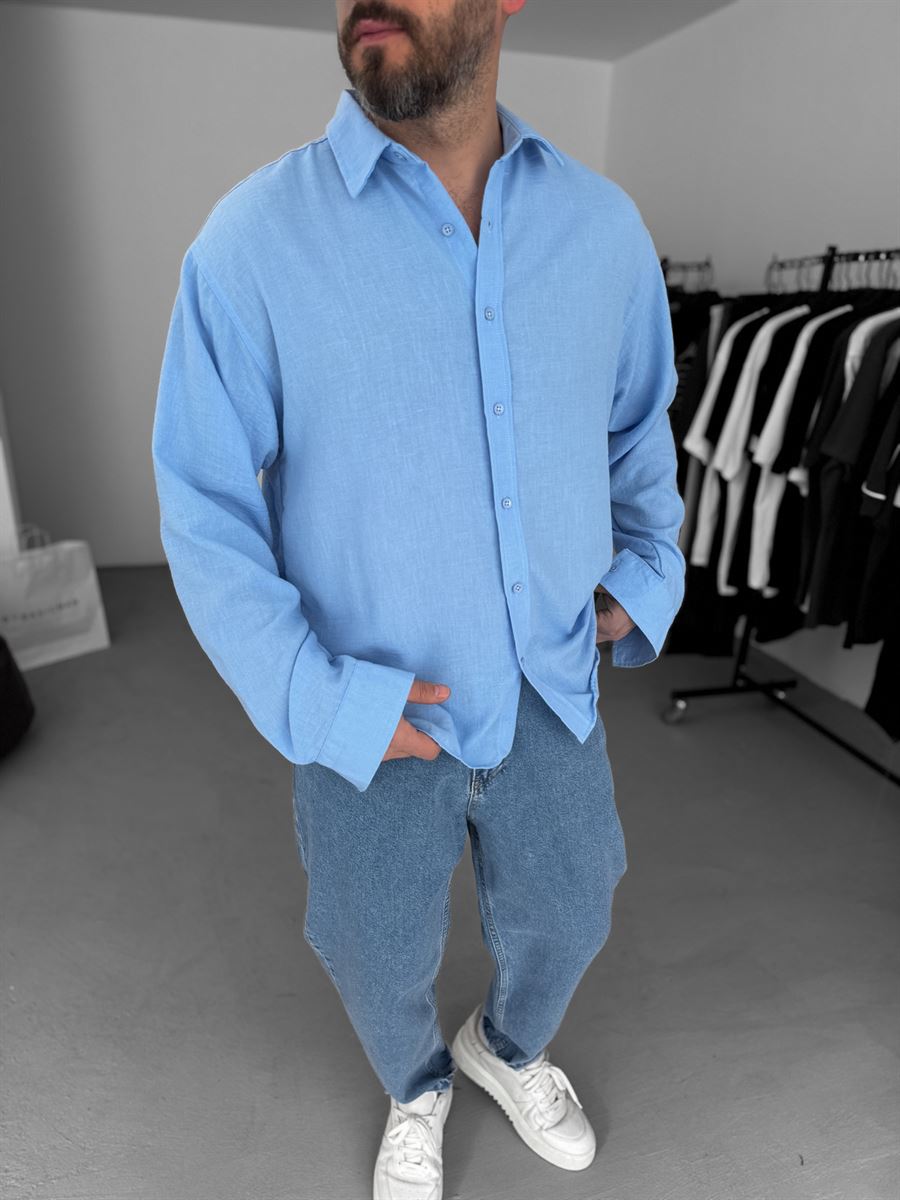 Crinkle Fabric Shirt