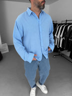 Crinkle Fabric Shirt