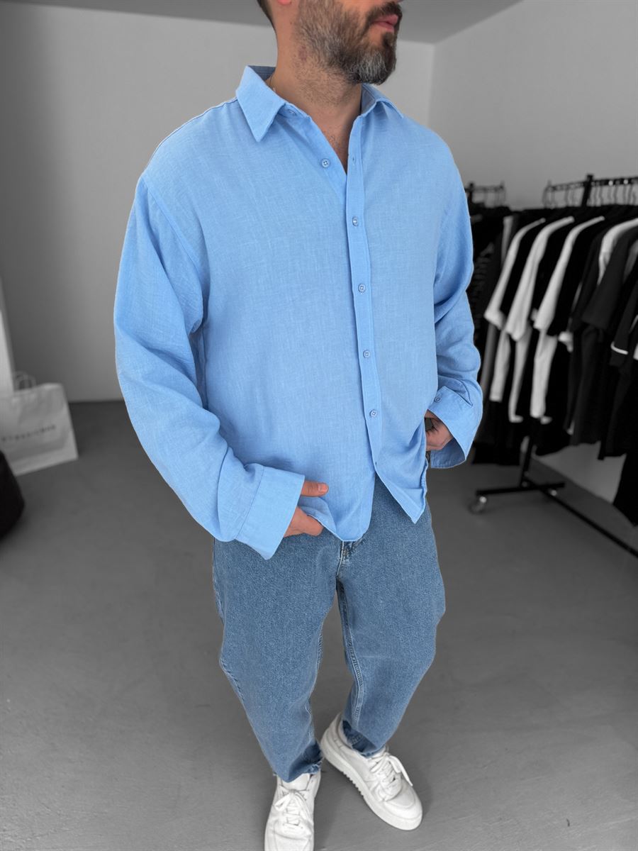 Crinkle Fabric Shirt