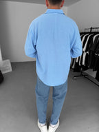 Crinkle Fabric Shirt